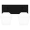Quoizel Nielson Bath 2 Lights Matte Black NIE8613MBK - alternate 1